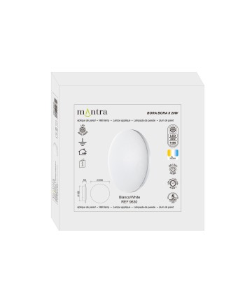 BORA BORA II * APLIQUE LED IP65 20W 3000K BLANCO